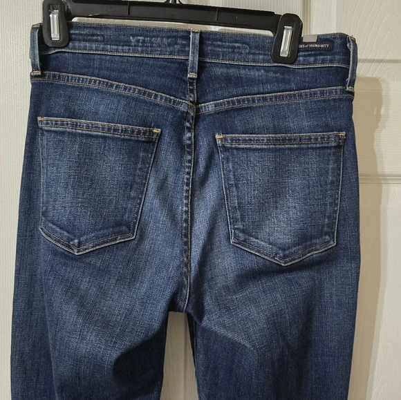 Citizens of Humanity Rocket High Rise Skinny Jeans, Dark Wash, Stretch, EUC! - Picture 8 of 14
